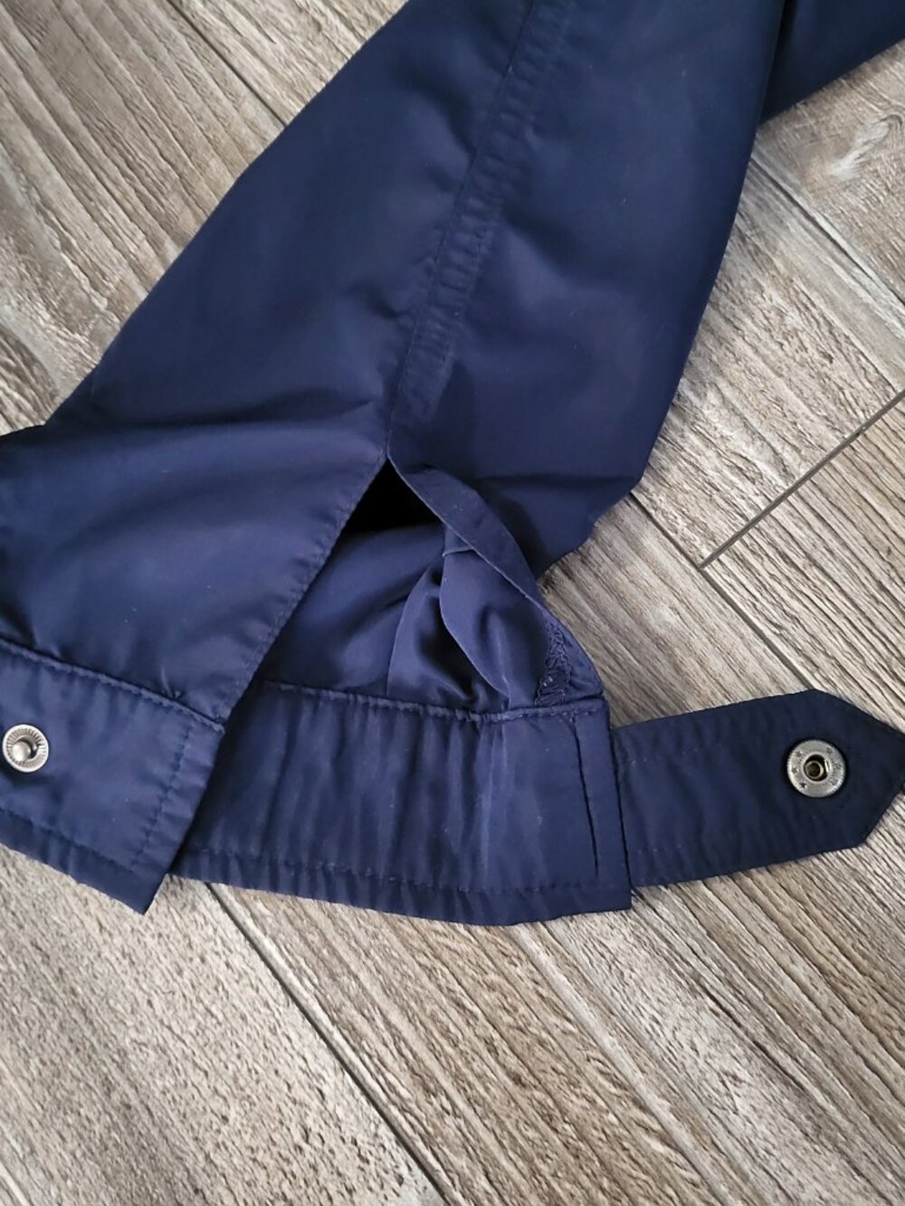 Hooded Windbreaker Jacket Lightweight Forever 21 Navy Blue Size M - Picture 7 of 11
